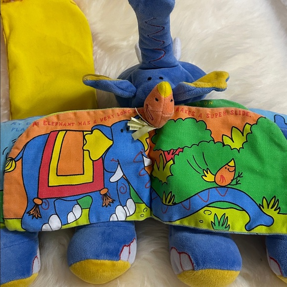 Colorful Large Jellycat baby Jellykitten Plush Elephant Toy book jelly cat - Picture 4 of 8